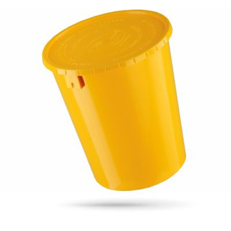 Емкость-контейнер для сбора органических отходов 3 л желтый. Контейнер v= 3,0 л для сбора органических отходов. Емкость-контейнер 3л для сбора органических отходов класса б, желтый. Наклейка емкость контейнер для сбора острого инструментария.